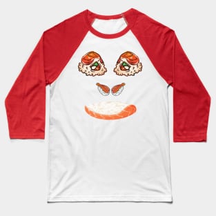 Sushi face2 Baseball T-Shirt